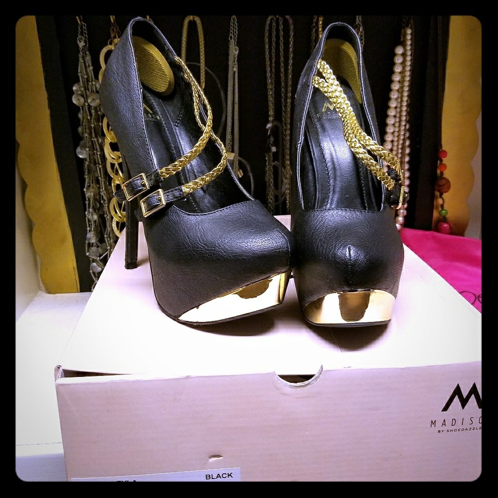 Black heels